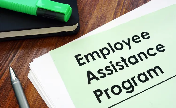 Strengthen Your Staff With A Well-Rounded Employee Assistance Program Showing an EAP document