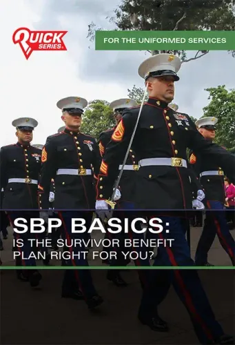 Featured content title cover image for Survivor Benefit Plan (SBP) for Military