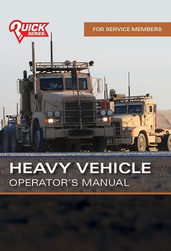 Featured content title cover image for Heavy Vehicle Operator's Manual For Service Members