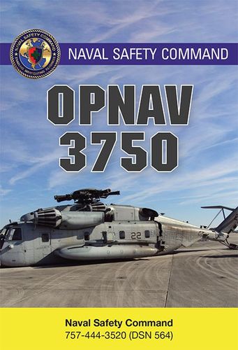 Featured content title cover image for Naval Safety Center - OPNAV 3750