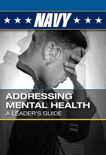 Featured content title cover image for Navy - Addressing Mental Health: A Leader's Guide