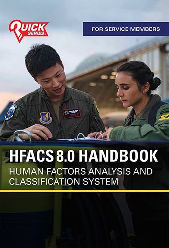 Featured content title cover image for HFACS - Human Factors Analysis and Classification System 8.0 Handbook